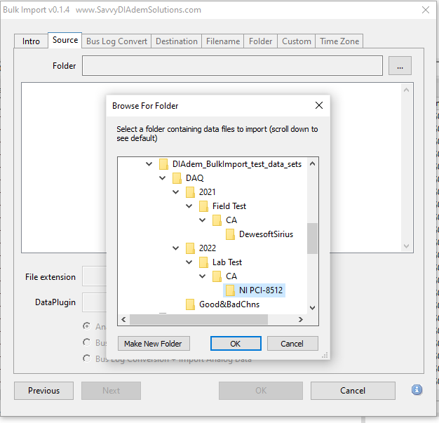 CAN LIN FlexRay bus log conversion